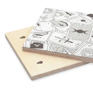 random tarot Wood Canvas