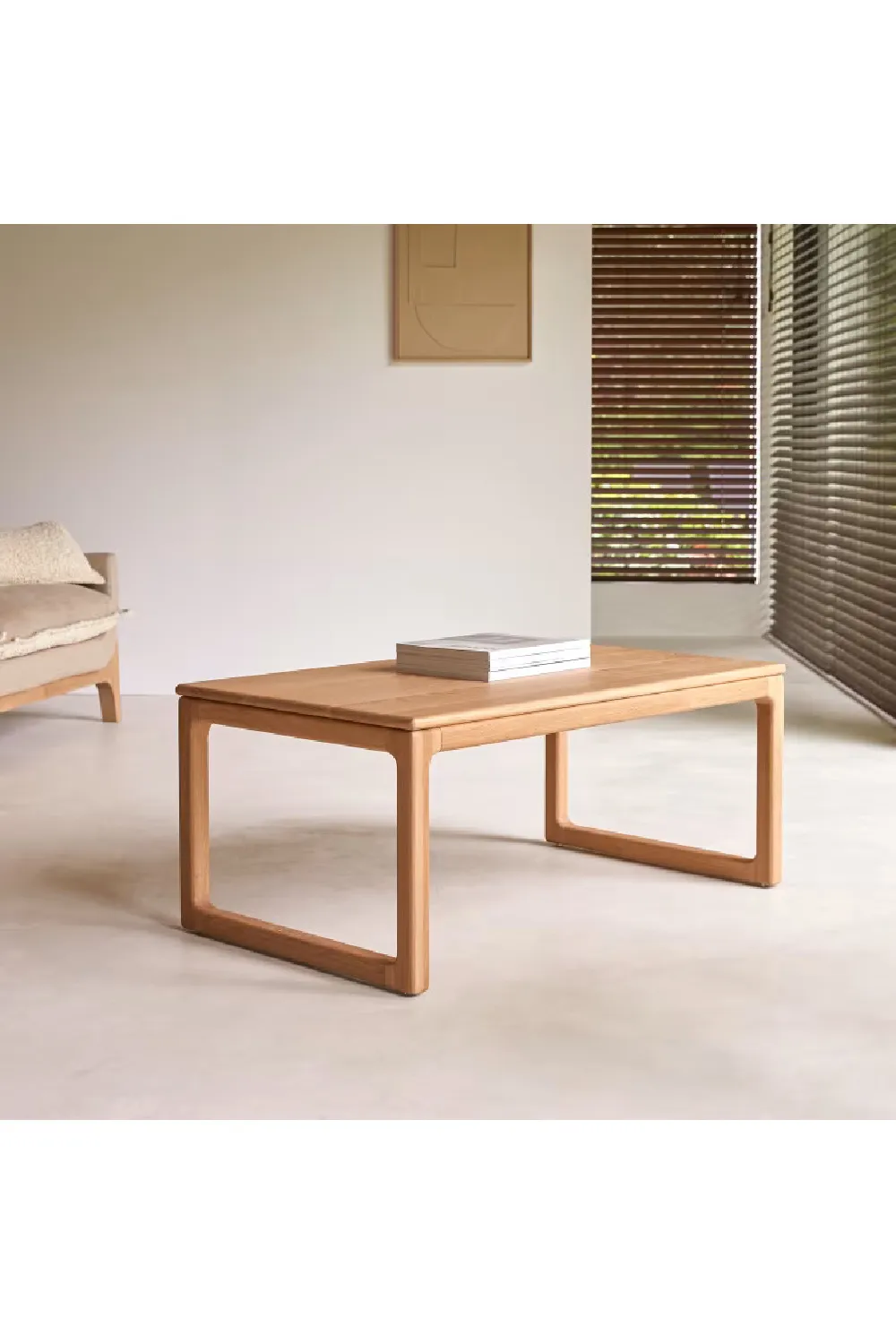 Rectangular Solid Coffee Table | Tikamoon Arto