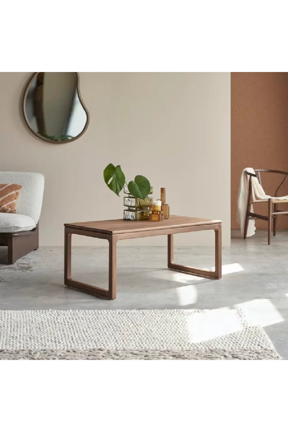 Rectangular Solid Coffee Table | Tikamoon Arto