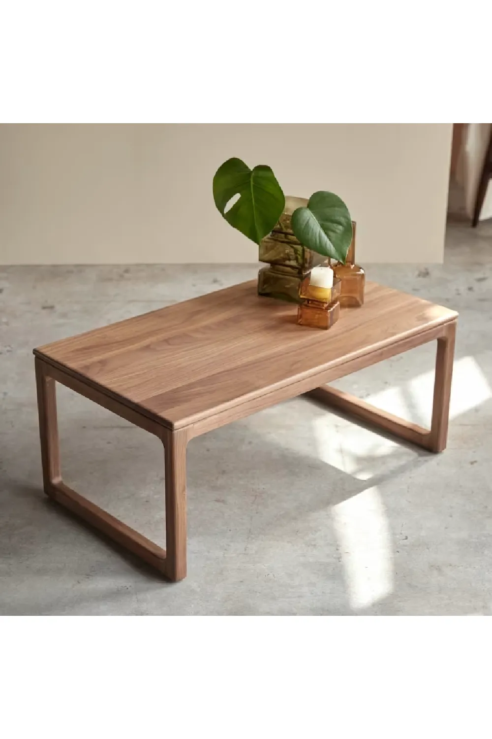 Rectangular Solid Coffee Table | Tikamoon Arto
