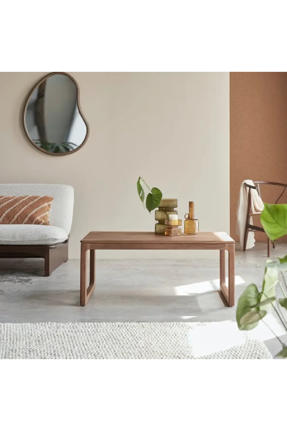Rectangular Solid Coffee Table | Tikamoon Arto