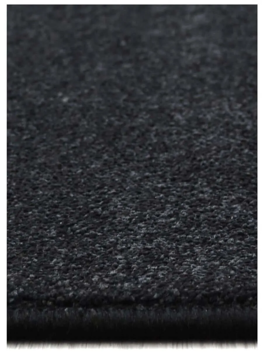 Relay Charcoal Recycled Low Pile Rug