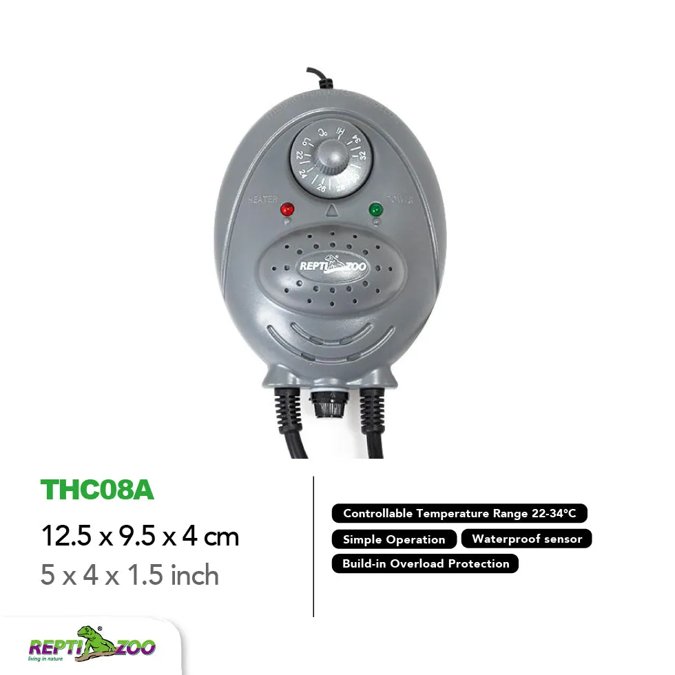 REPTIZOO Easy Control Thermostat #THC08A-CA