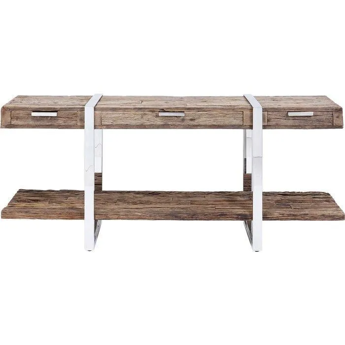Rustico Natural Recycled Wood Console