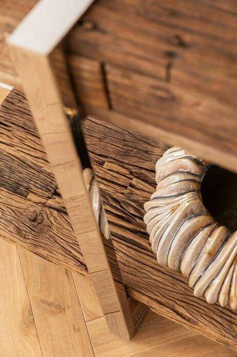 Rustico Natural Recycled Wood Console