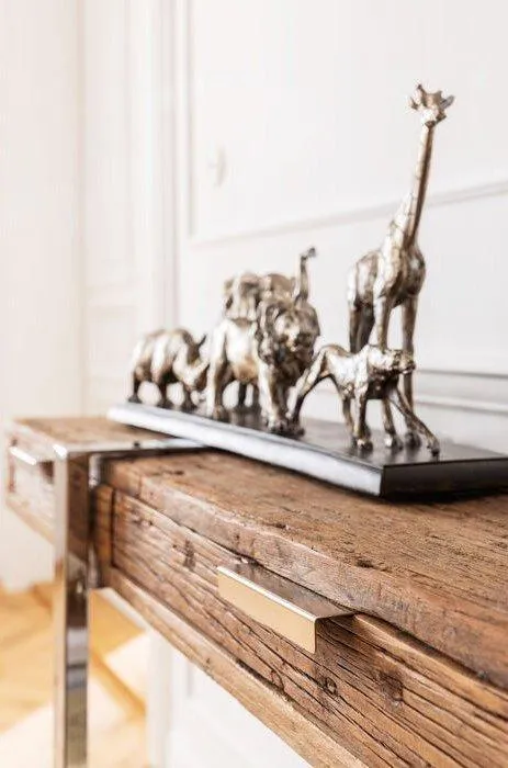 Rustico Natural Recycled Wood Console