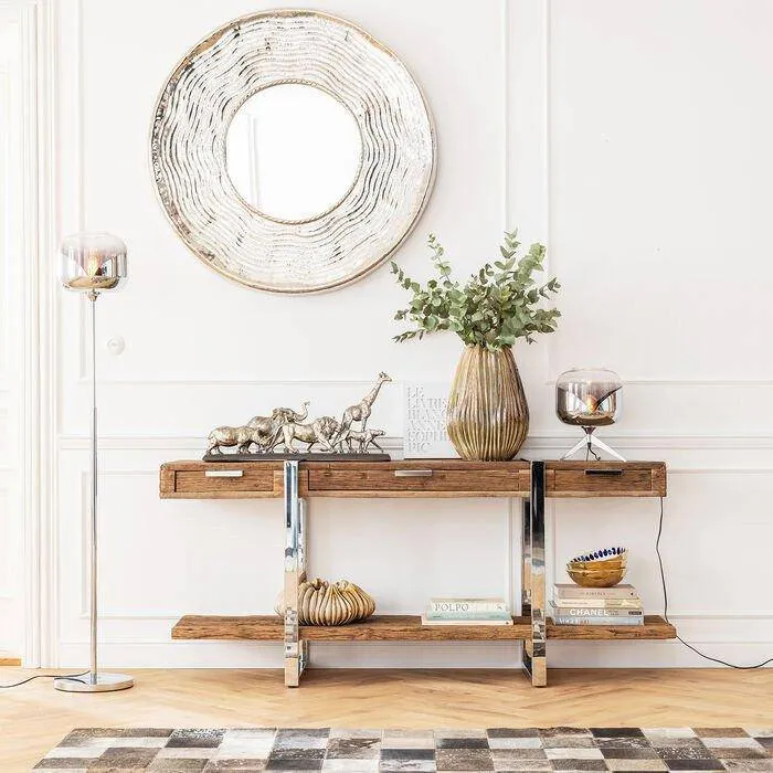 Rustico Natural Recycled Wood Console