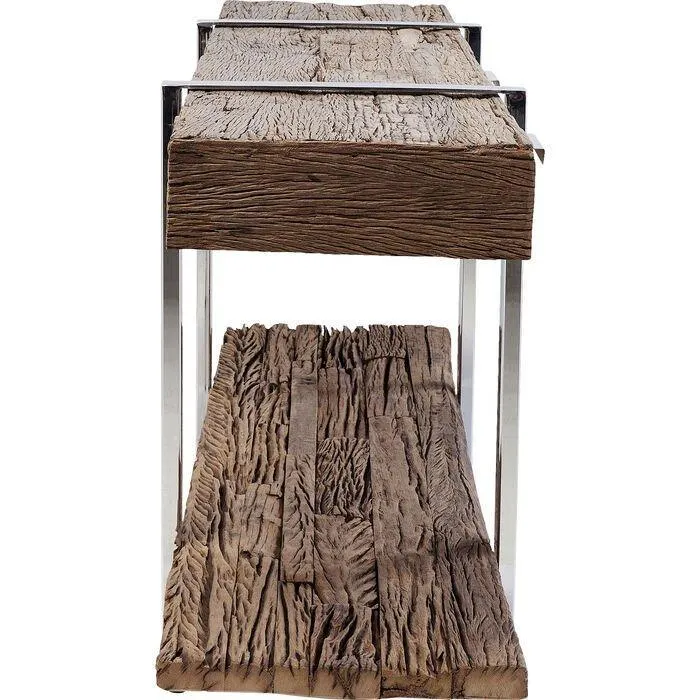 Rustico Natural Recycled Wood Console