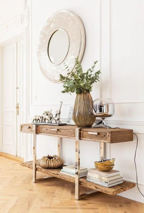 Rustico Natural Recycled Wood Console
