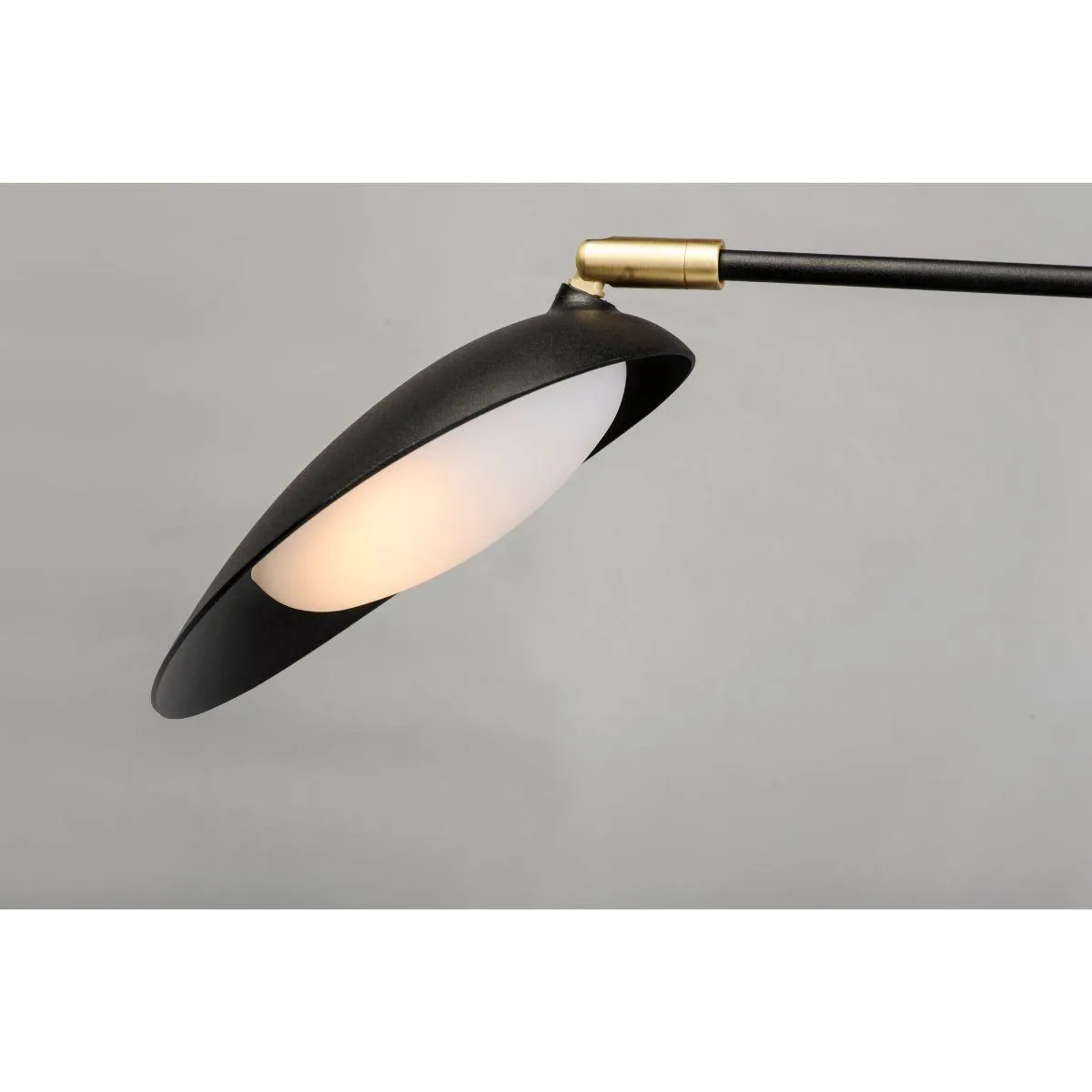 Scan 43 In. 9 Lights LED Chandelier Satin Brass