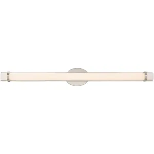 Slice 36 in. LED Vanity Light 3120 Lumens 3000K Nickel Finish