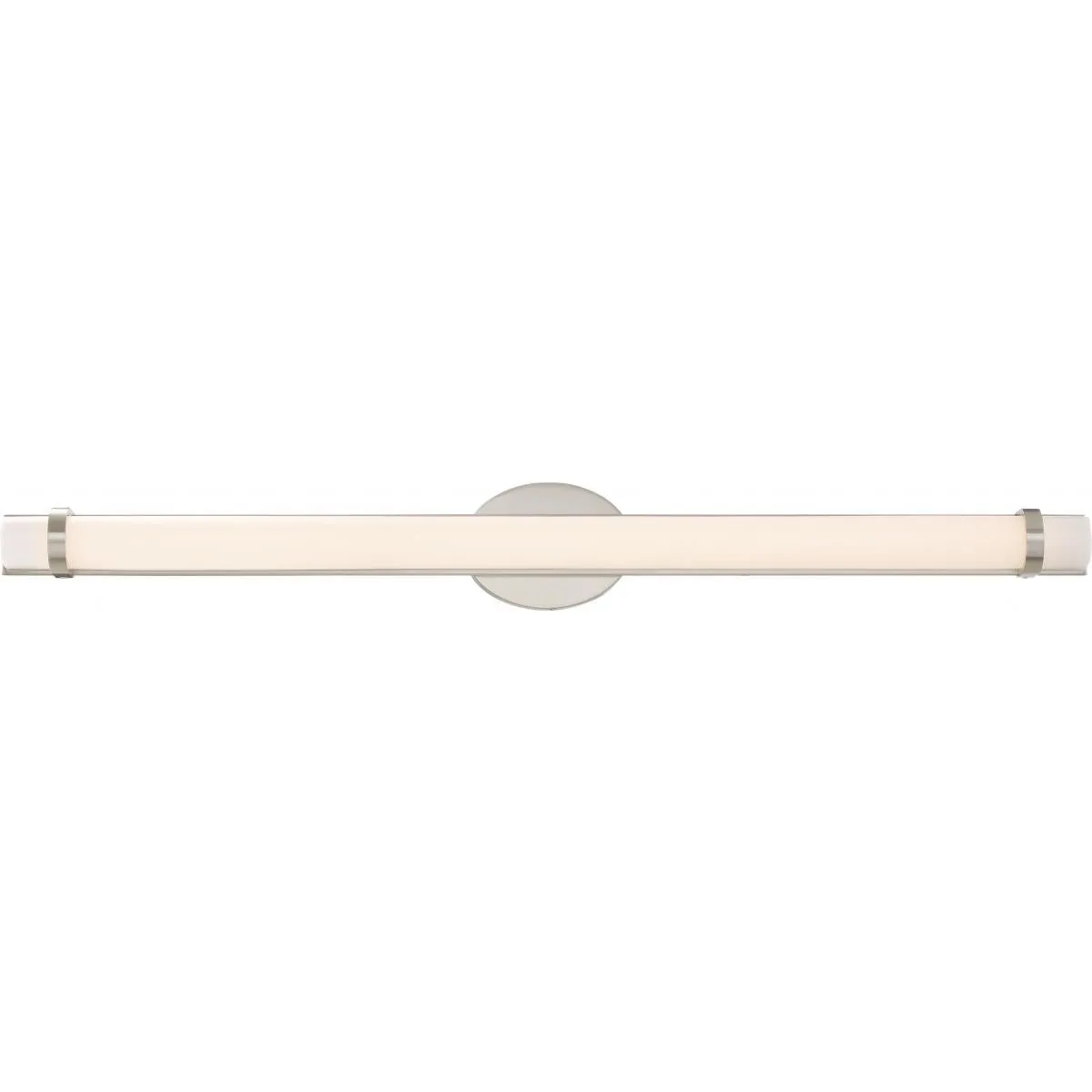 Slice 36 in. LED Vanity Light 3120 Lumens 3000K Nickel Finish