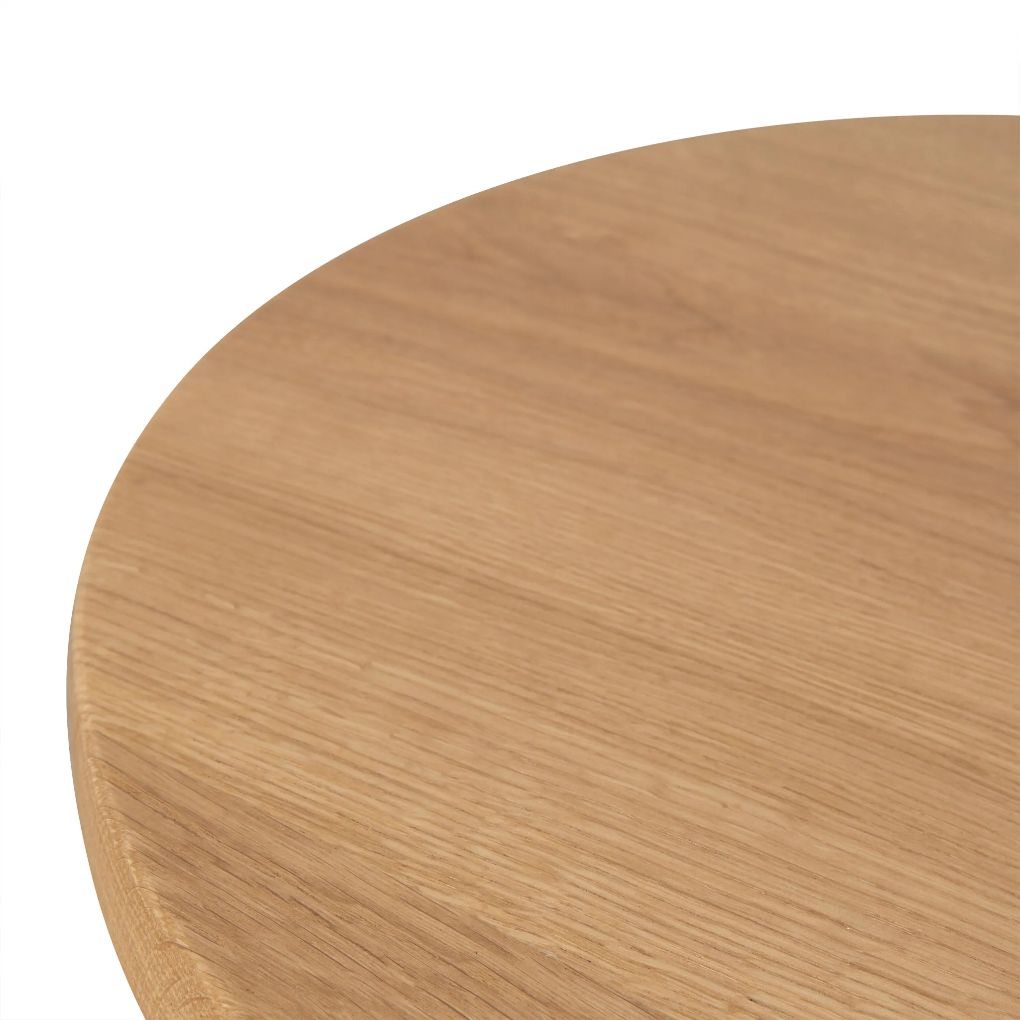 Smith 42cm Round Side Table - Natural