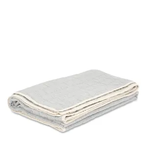 Studio Feder Yarn Dyed Quilt – Blue Pin Stripe