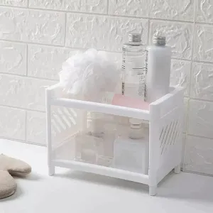 Table & Desktop double-layer stationery storage rack