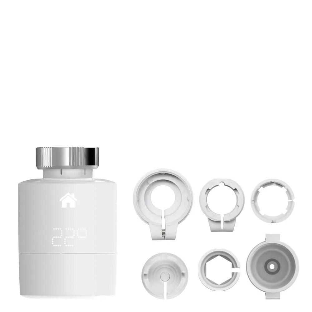 tado° Smart Radiator Thermostat (horizontal mounting) - Add-on for Multi-Room Control, intelligent heating control
