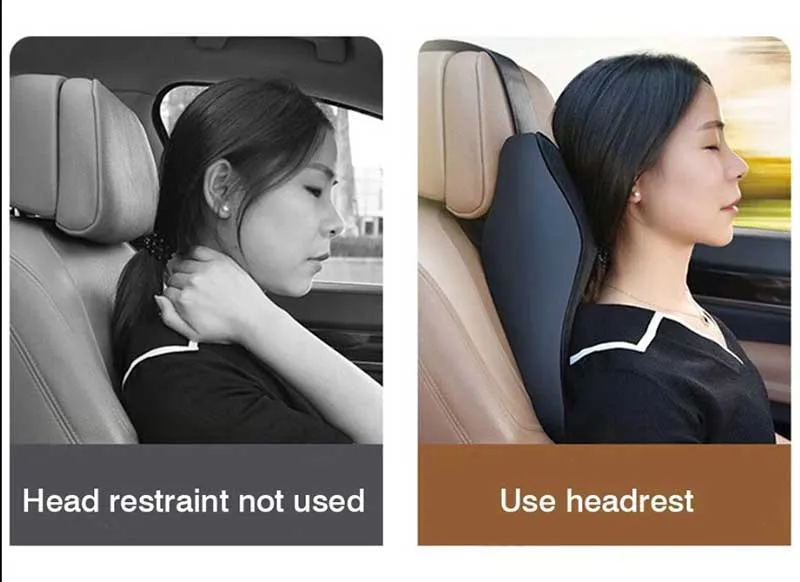 TAPTES Headrest Neck Pillow for Tesla Model S 3 X Y，set of 2