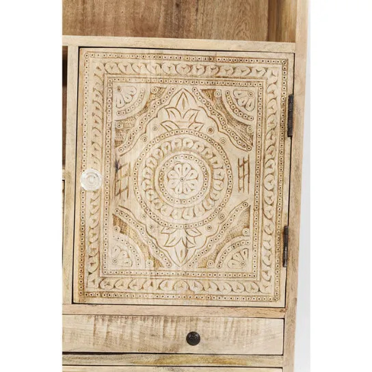 The Attic Duns Solid Wood Bookshelf Natural