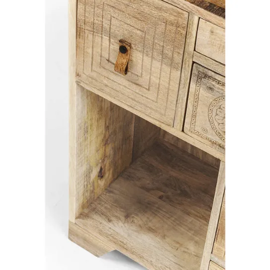 The Attic Duns Solid Wood Bookshelf Natural