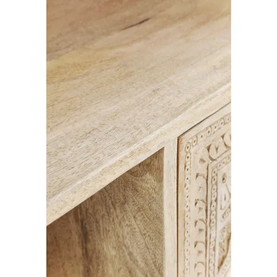 The Attic Duns Solid Wood Bookshelf Natural