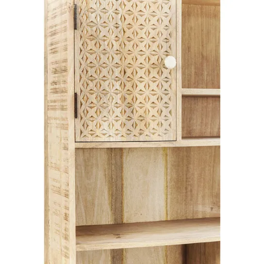 The Attic Duns Solid Wood Bookshelf Natural