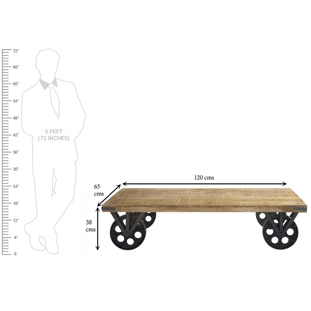 The Attic Milwaukee Coffee Table Natural