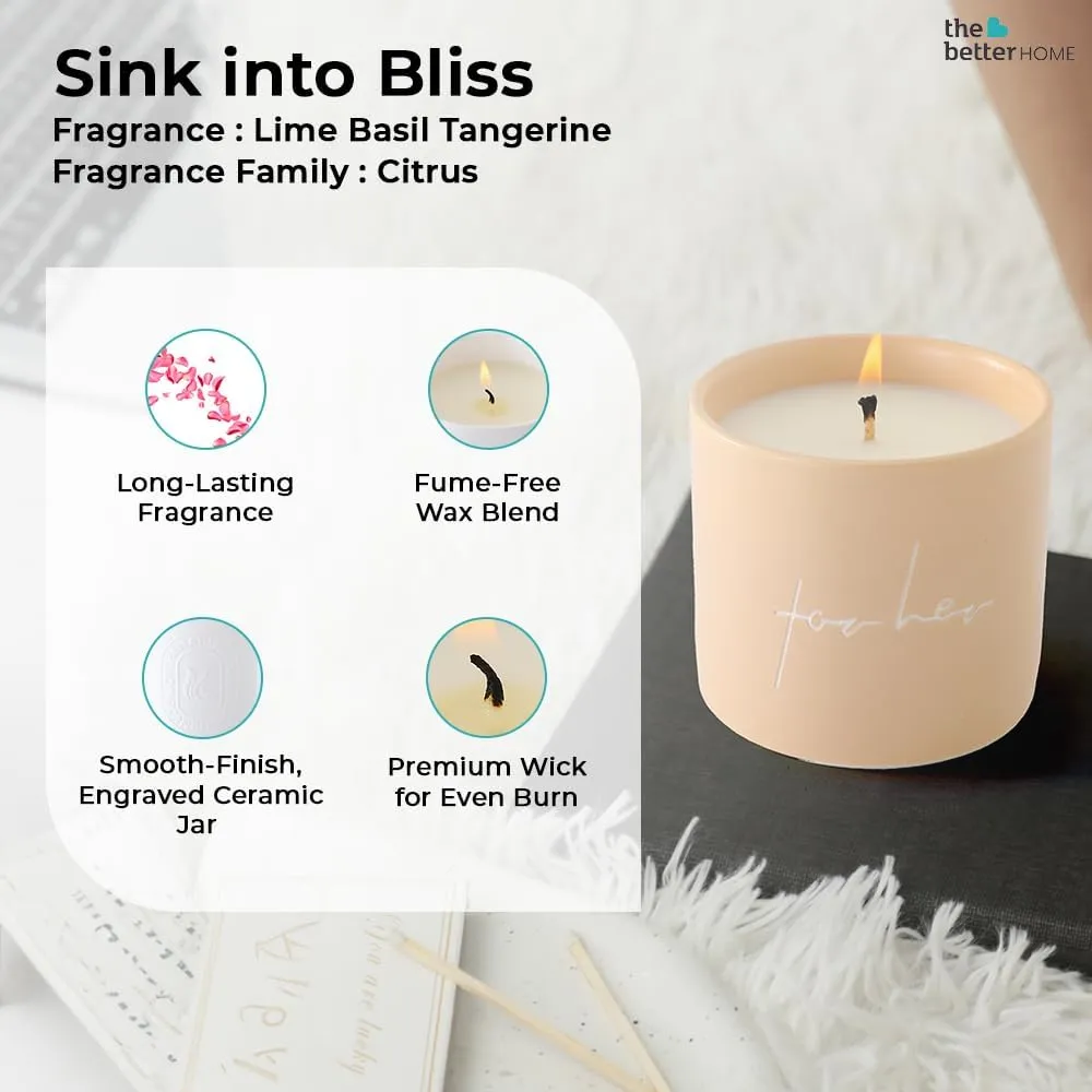 The Better Home Scented Candles 36 Hrs | Gift Set for Home Bedroom Decor | Aroma Candles for Wedding Gifts | Valentine Gift for Girlfriend