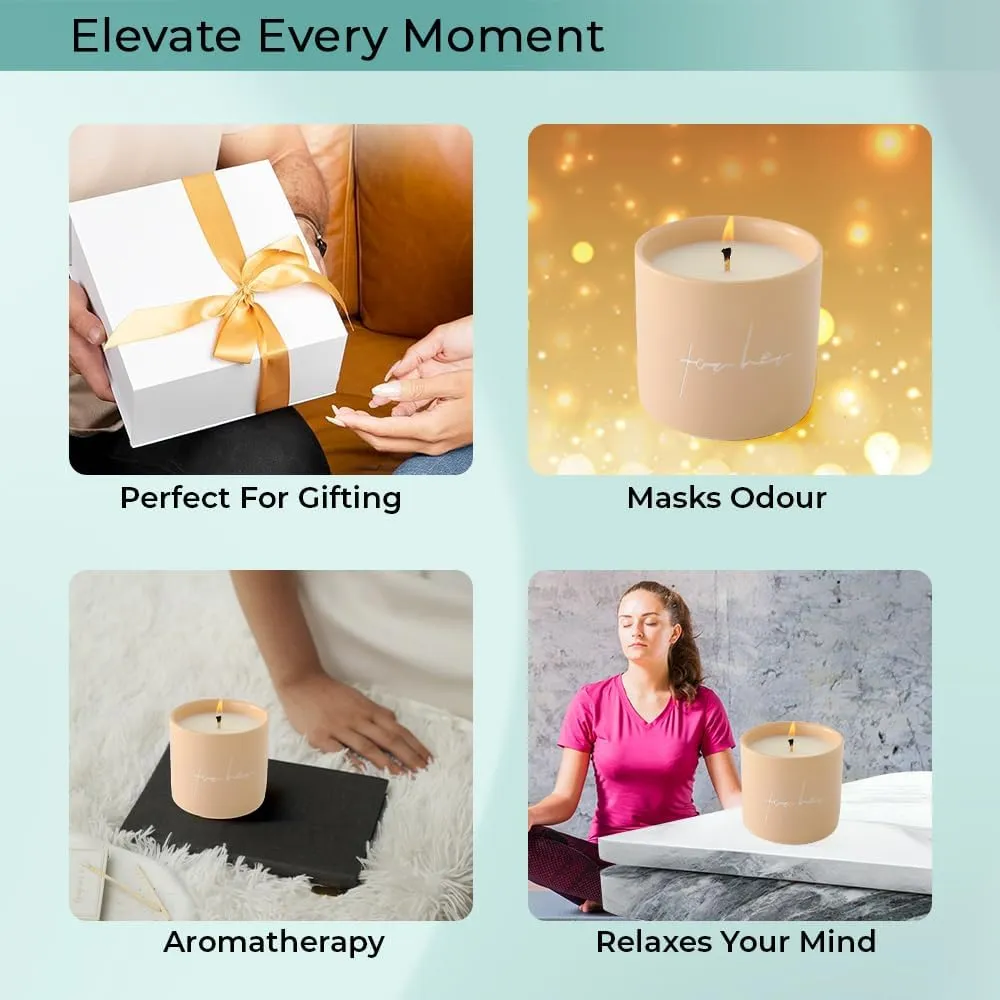 The Better Home Scented Candles 36 Hrs | Gift Set for Home Bedroom Decor | Aroma Candles for Wedding Gifts | Valentine Gift for Girlfriend