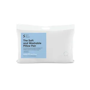 The Soft & Washable Pillow Pair
