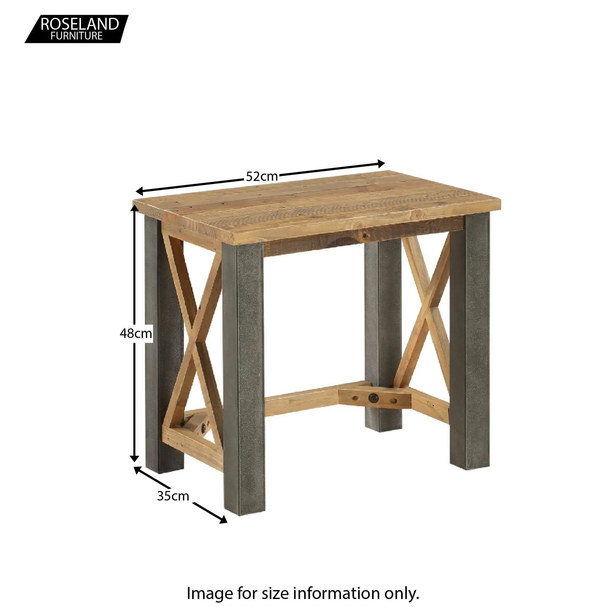 Urban Elegance Open Lamp Table
