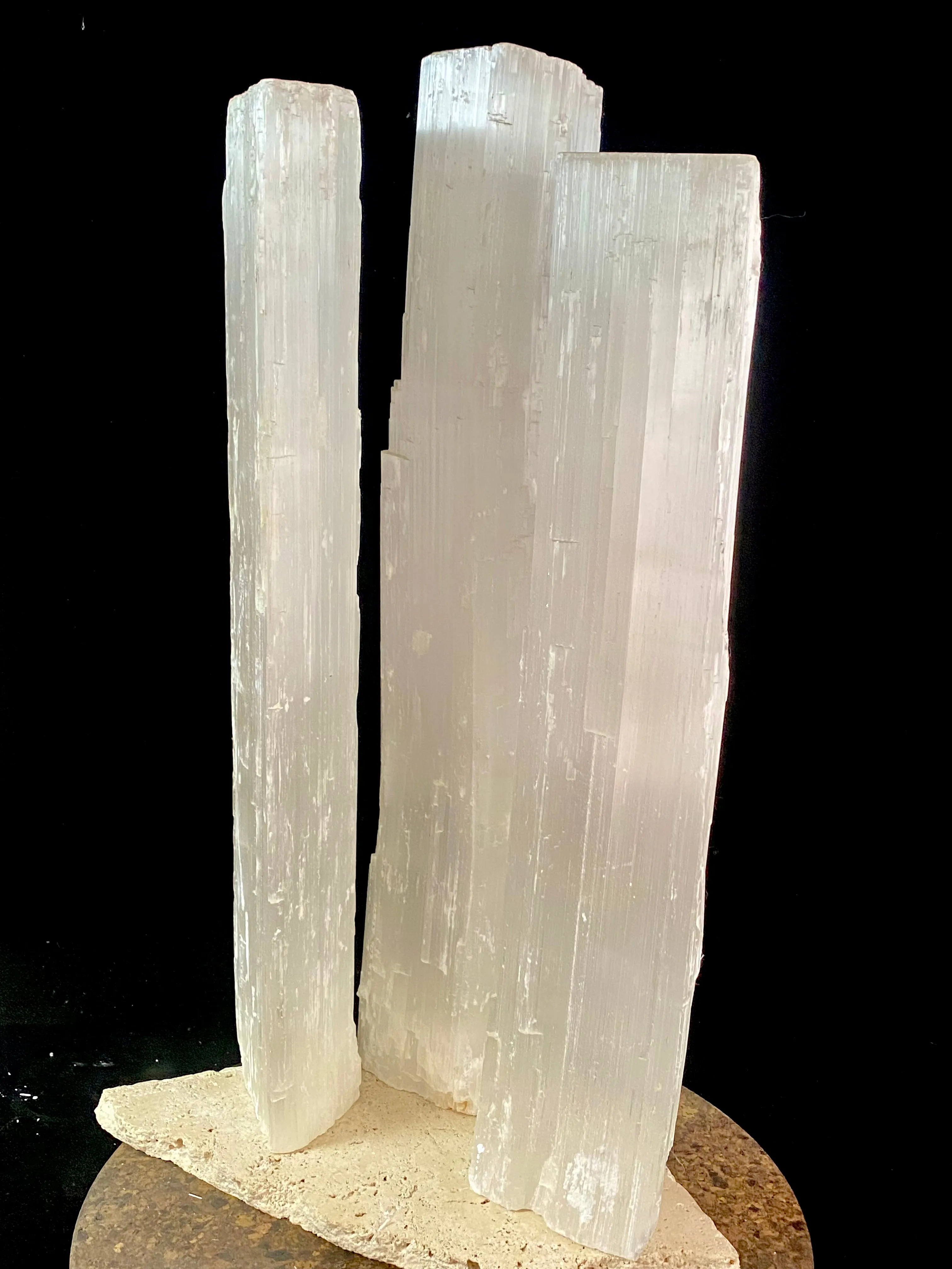 Very Large Selenite Crystals