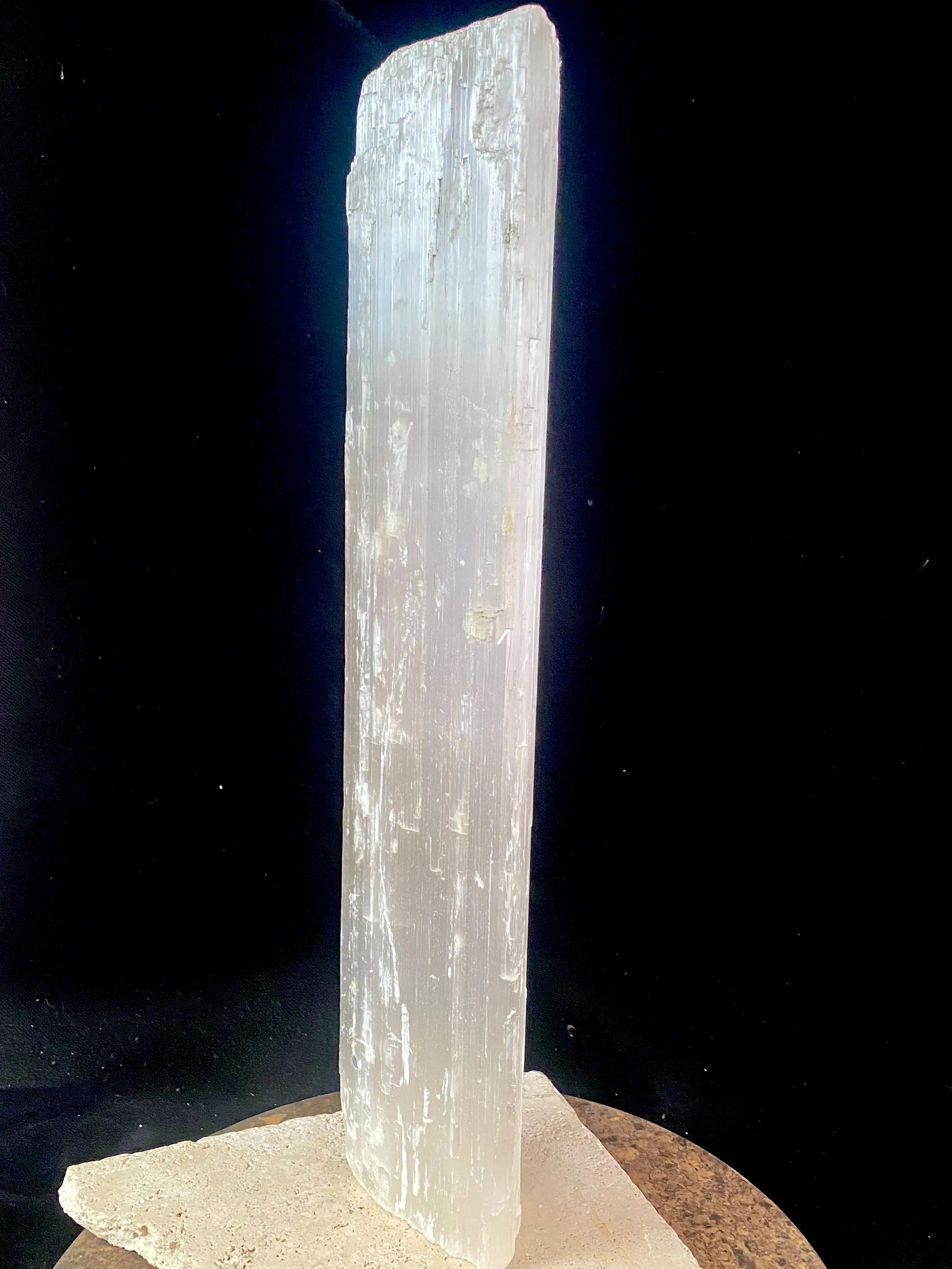 Very Large Selenite Crystals