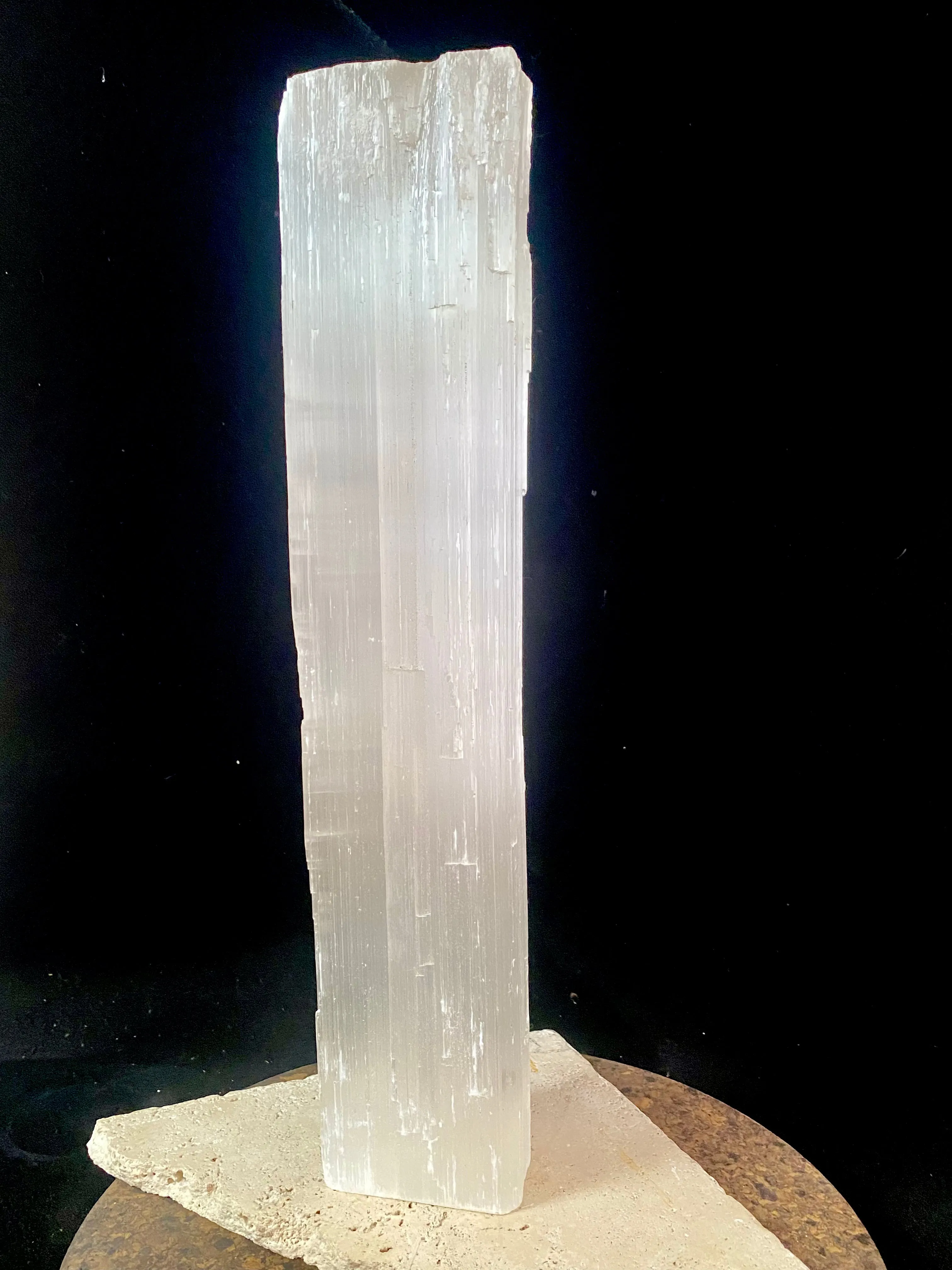 Very Large Selenite Crystals