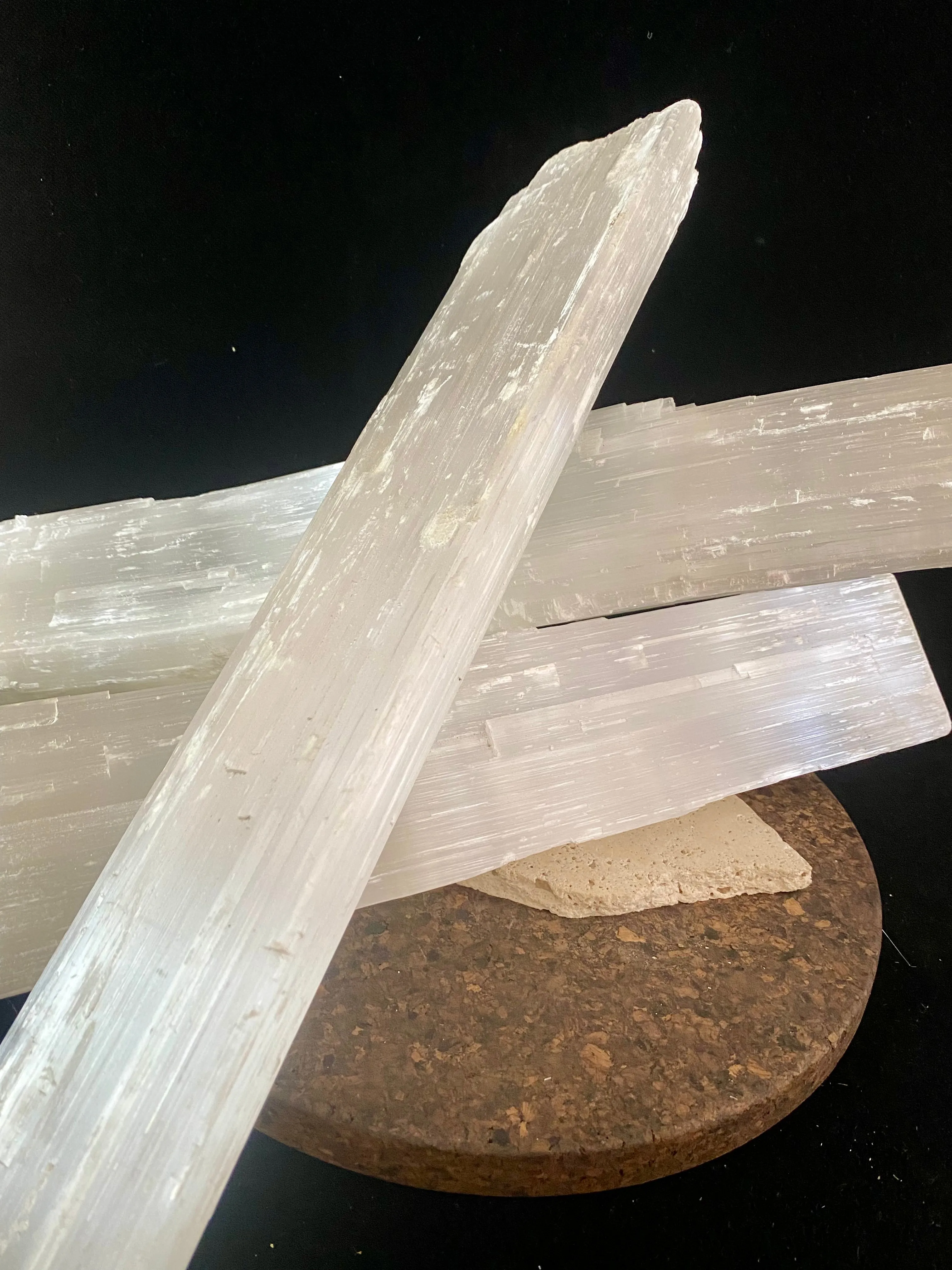 Very Large Selenite Crystals