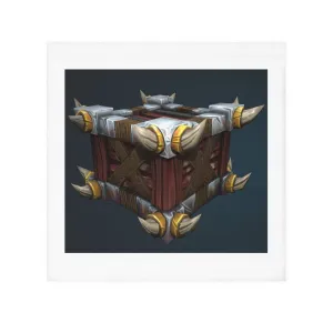 War Raptor Crate Face Towel
