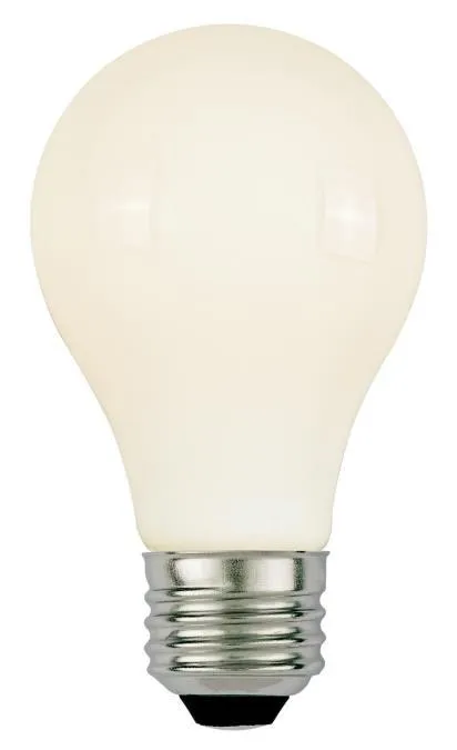Westinghouse 5016000 6.5 Watt LED A19 Dimmable Filament - 2700 Kelvin - Warm White - 720 Lumens - E26-Medium Base - 120 Volt - Box
