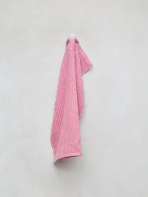 Westside Home Dusty Pink Self-Striped Hand Towel