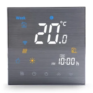 Wifi Smart Thermostat Gas/Water Boiler Heating-Programmable Wifi Thermostats for Home(2019Update)Wireless Digital Temperature Controller, Remote Control Room Thermostat Works with Alexa Google Home 3A