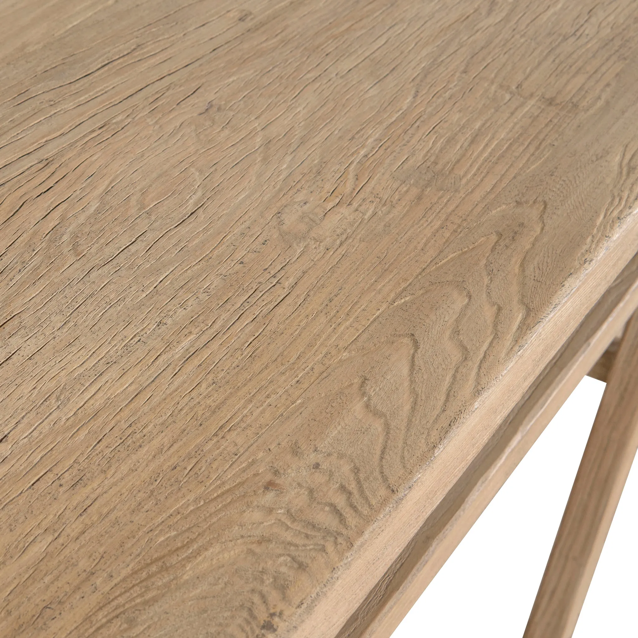 Zola 1.8m Elm Console Table - Natural