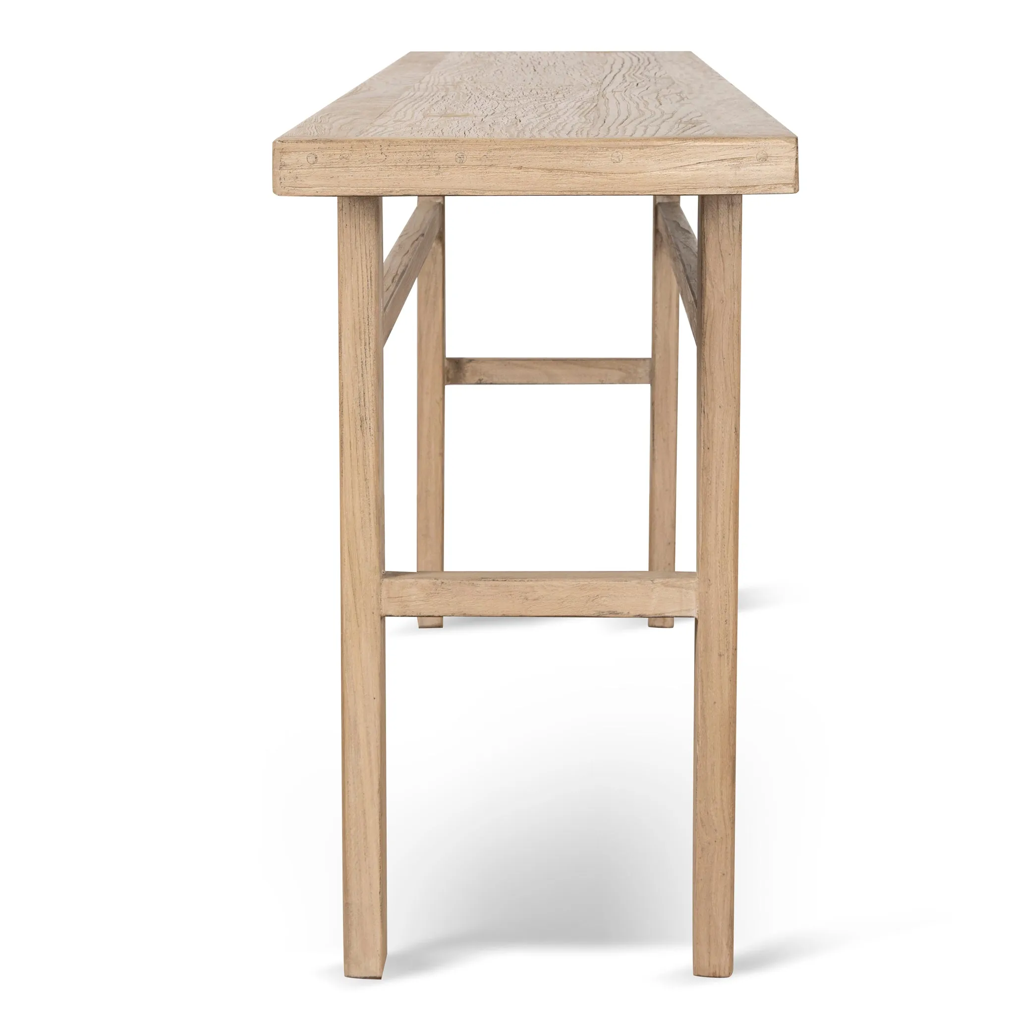 Zola 1.8m Elm Console Table - Natural