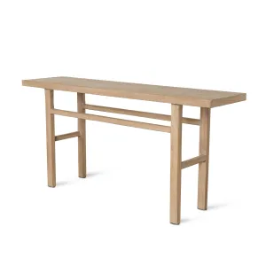 Zola 1.8m Elm Console Table - Natural